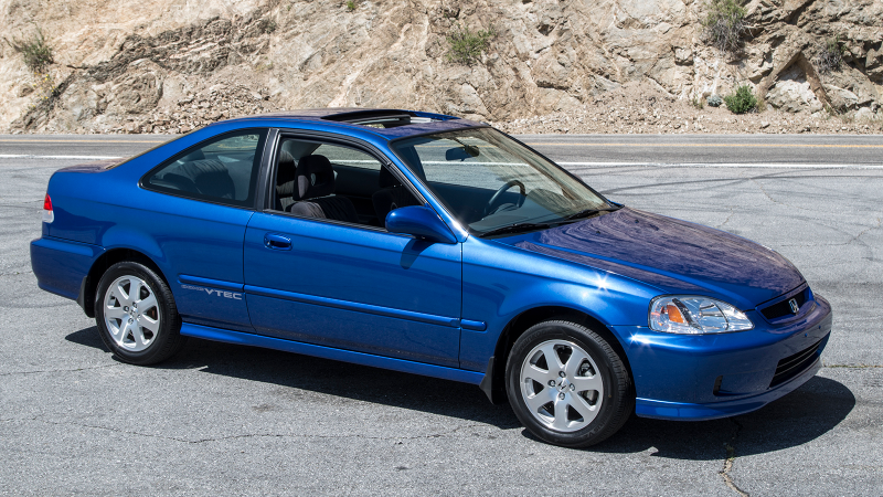 Illustration for article titled What The Perfect No-Mileage 1999 Honda Civic Si Is Like To Drive Today